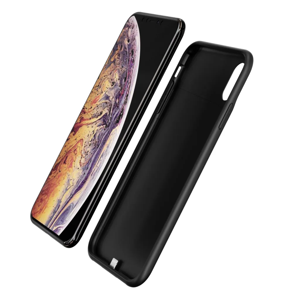 Чохол-акумулятор iBattery для iPhone XS Max Slan 6000 mAh black — фото 3