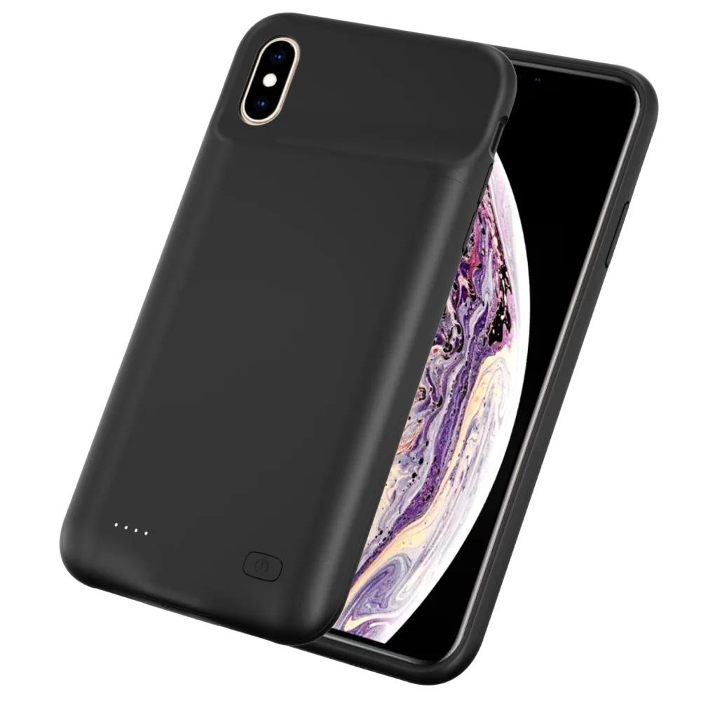 Чохол-акумулятор iBattery для iPhone XS Max Slan 6000 mAh black — фото 4