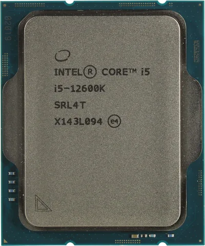 Процессор Intel Core i5-12600K (3.7GHz/20MB, S1700, 125W, Alder Lake) Tray (CM8071504555227)