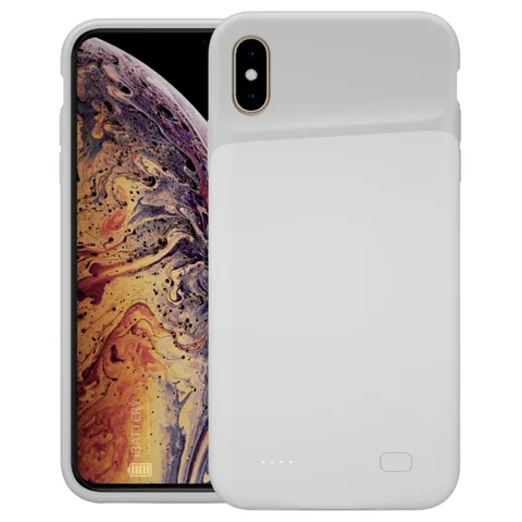 Чохол-акумулятор iBattery для iPhone XS Max Slan 6000 mAh white