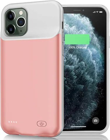 Чохол powerbank iBattery для iPhone 11 Pro Slan 4200 mAh pink