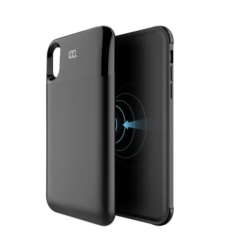 Чохол-зарядка iBattery для iPhone Xr магнітний з QI 5500 mAh black