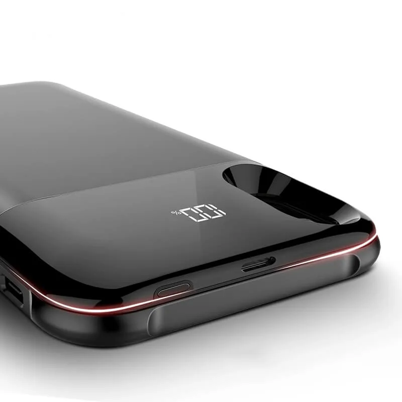 Чохол-зарядка iBattery для iPhone Xr магнітний з QI 5500 mAh black — фото 2