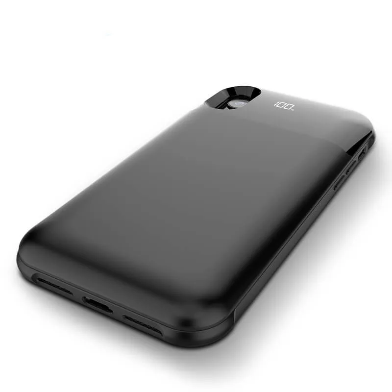 Чохол-зарядка iBattery для iPhone Xr магнітний з QI 5500 mAh black — фото 3