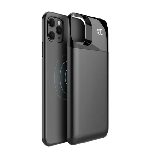 Чохол із акумулятором для iPhone 11 Pro магнітний з QI 5000 mAh black