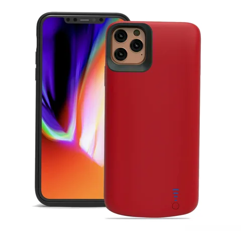 Чохол-батарея iBattery для iPhone 11 Pro Max Bracket Lite 6000 mAh red