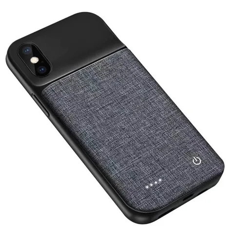 Чохол-зарядка iBattery для iPhone Xs Max Batlow Pro 6800 mAh oxford design