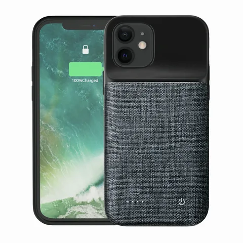 Чохол-зарядка iBattery для iPhone 12 Mini Batlow Pro 6800 mAh oxford design