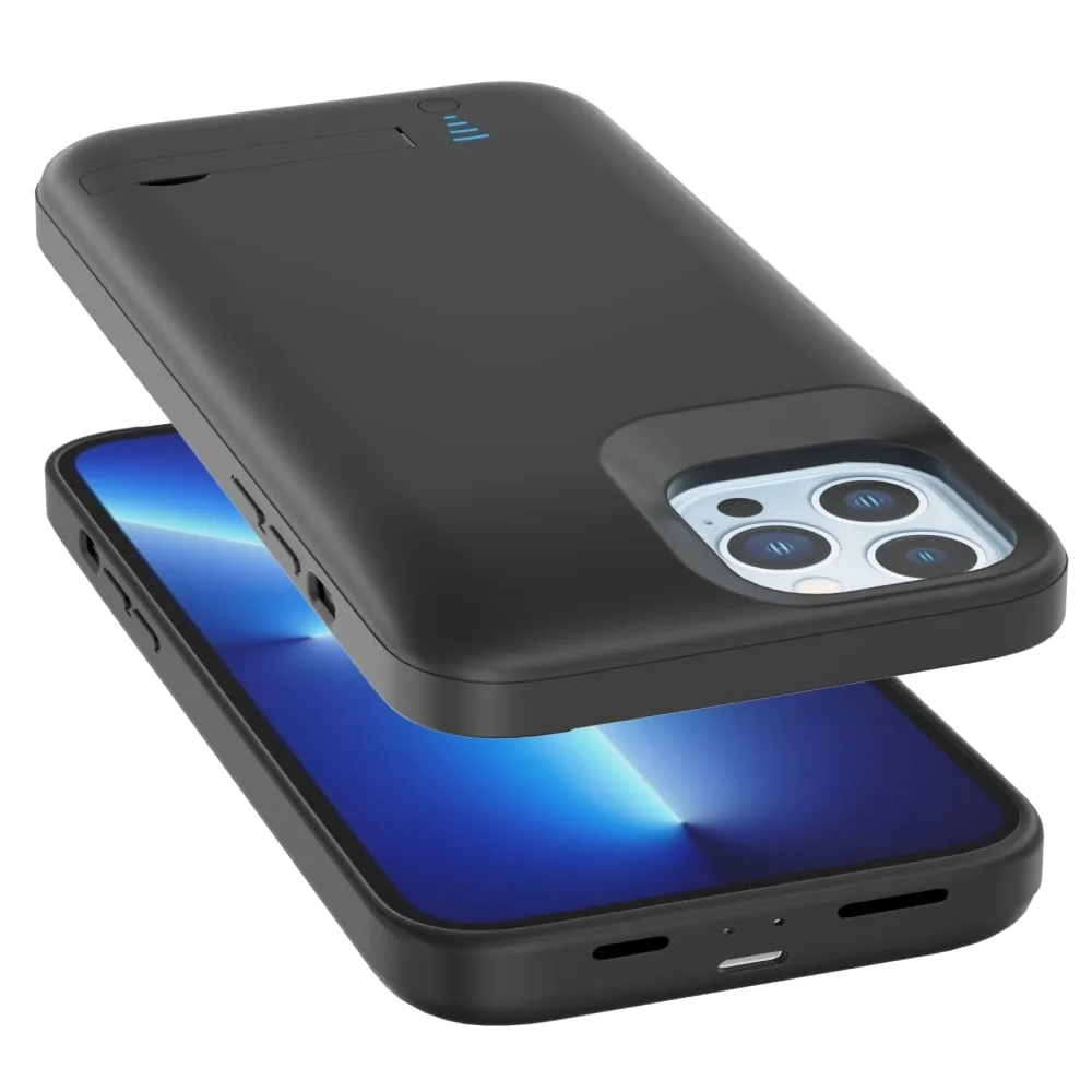 Чехол-аккумулятор iBattery для iPhone 13 Pro Max Bracket 6000 mAh black — фото 4