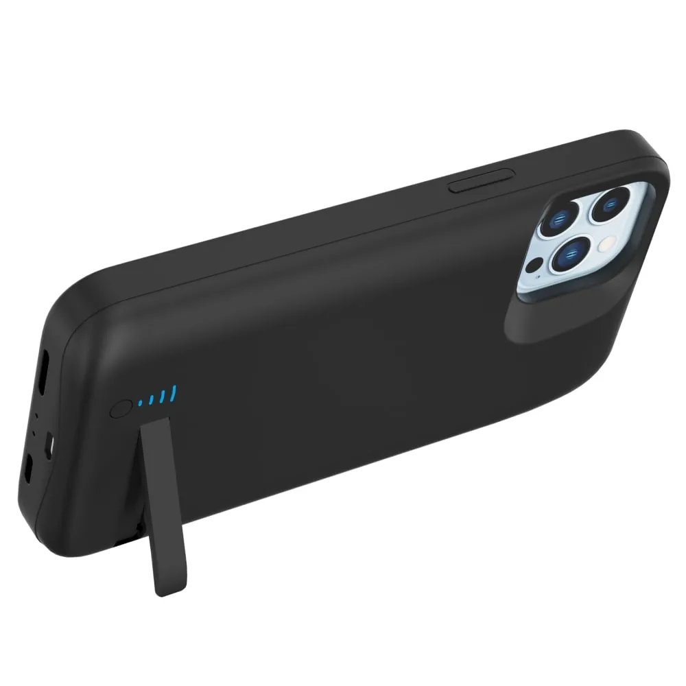 Чехол-аккумулятор iBattery для iPhone 13 Pro Max Bracket 6000 mAh black — фото 6