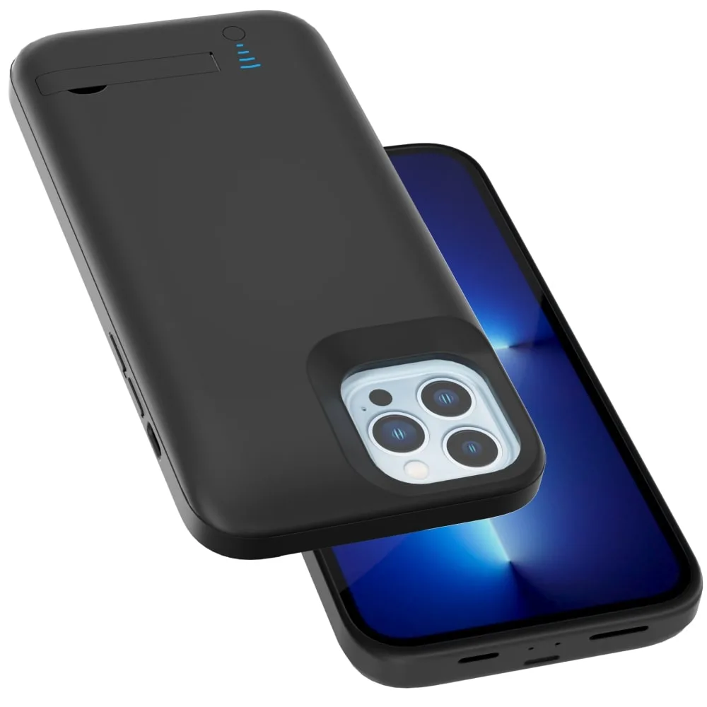 Чехол-аккумулятор iBattery для iPhone 13 Pro Max Bracket 6000 mAh black — фото 7