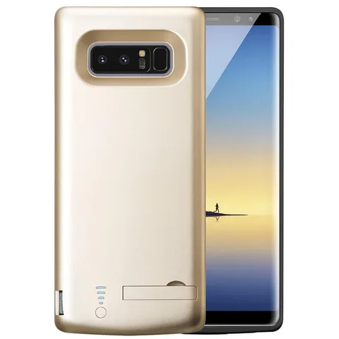 Чохол зарядка Samsung Note 8 6500 mAh gold iBattery