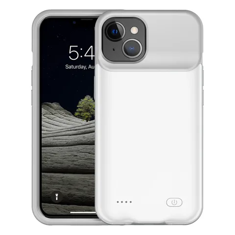 Чохол-зарядка iBattery для iPhone 13 Mini Slan 6000 mAh white