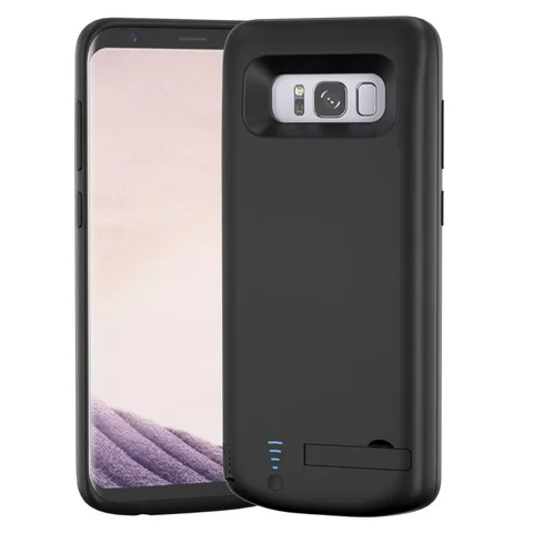 Чохол батарея Samsung S8 Plus 6500 mAh black iBattery