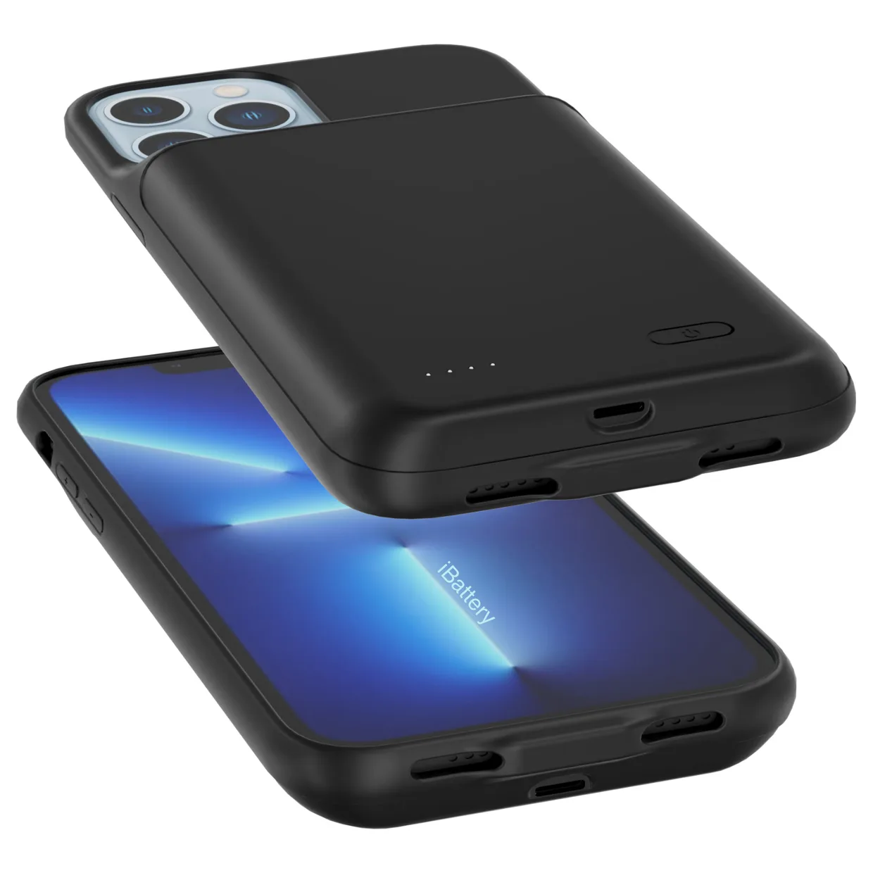 Чехол-зарядка iBattery для iPhone 13 Pro Max Batlow Pro 6800 mAh black — фото 5