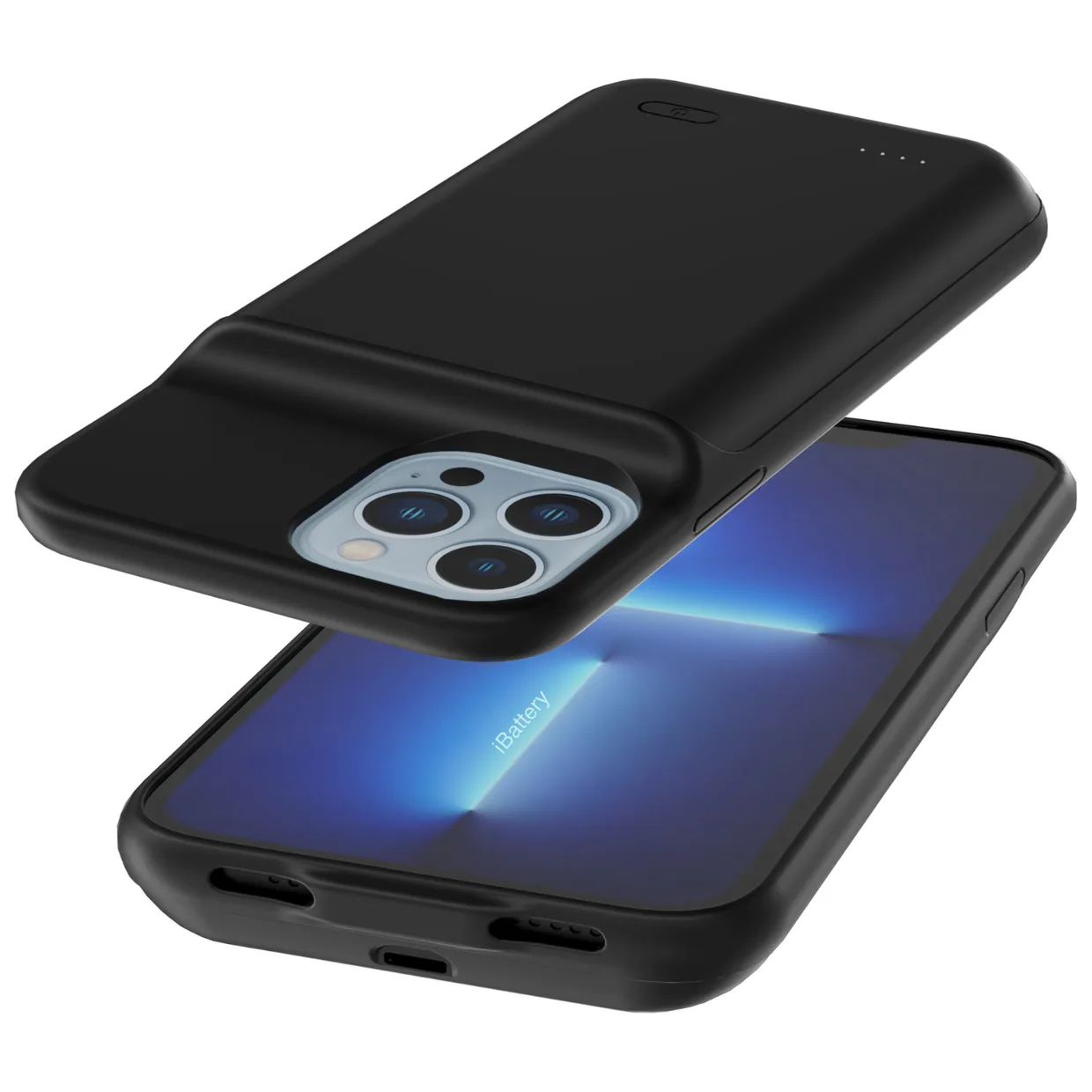 Чехол-зарядка iBattery для iPhone 13 Pro Max Batlow Pro 6800 mAh black — фото 10
