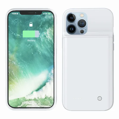 Чохол-зарядка iBattery для iPhone 12/12 Pro Batlow Pro 6800 mAh white