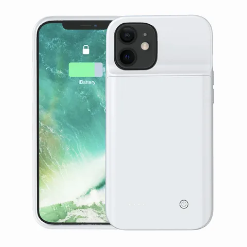 Чохол-зарядка iBattery для iPhone 12 Mini Batlow Pro 6800 mAh white