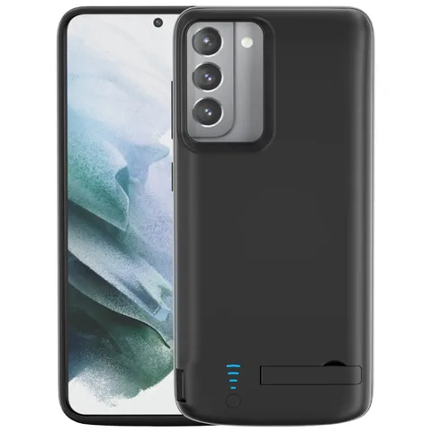 Чехол батарея для Samsung S21 FE black 5000 mAh iBattery