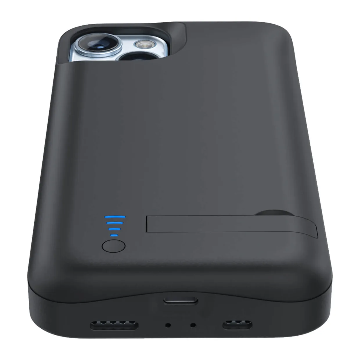 Чехол-зарядка iBattery для iPhone 14 Bracket 5000 mAh black — фото 7