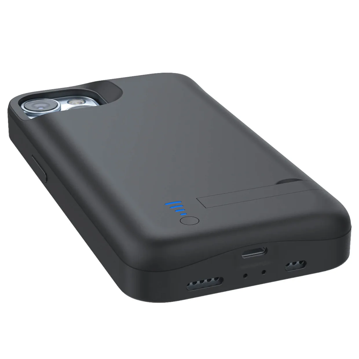 Чехол-зарядка iBattery для iPhone 14 Bracket 5000 mAh black — фото 9