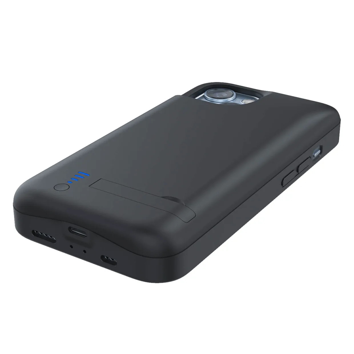 Чехол-зарядка iBattery для iPhone 14 Bracket 5000 mAh black — фото 11