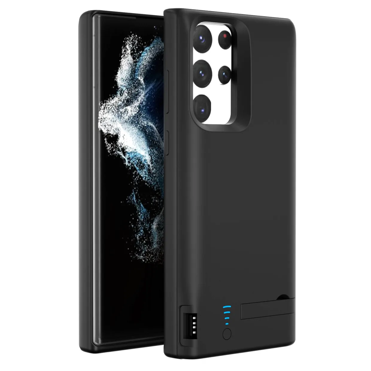 Чохол акумулятор Samsung S22 Ultra black 6000 mAh iBattery — фото 3
