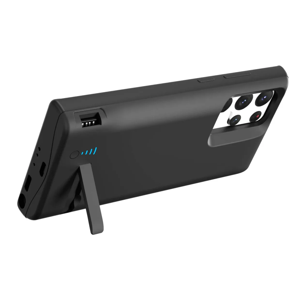Чохол акумулятор Samsung S22 Ultra black 6000 mAh iBattery — фото 4