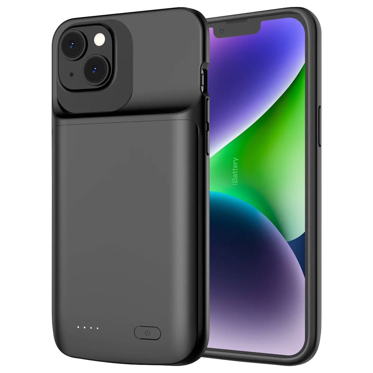 Чехол-зарядка iBattery для iPhone 14 Nevest 4800 mAh black — фото 2