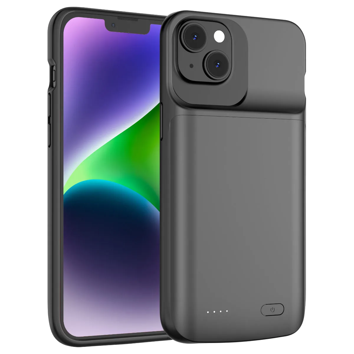 Чехол-зарядка iBattery для iPhone 14 Nevest 4800 mAh black — фото 3