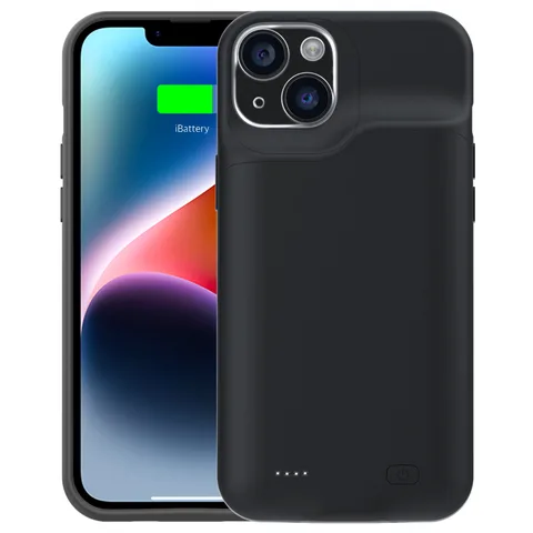 Чохол-зарядка iBattery для iPhone 14 Slan 5000 mAh black