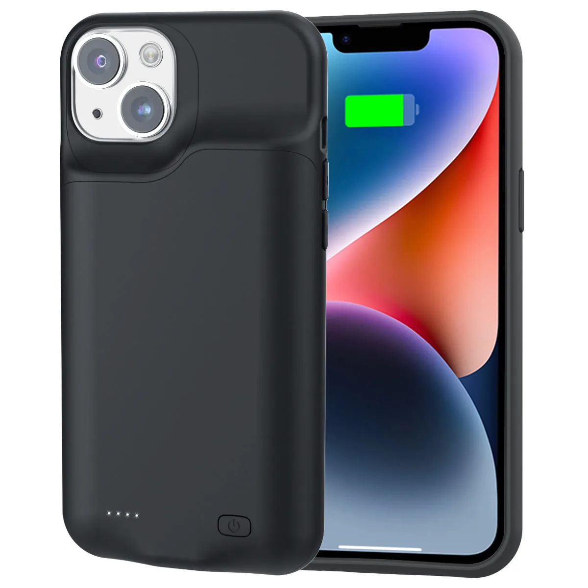 Чехол-зарядка iBattery для iPhone 14 Slan 5000 mAh black — фото 3