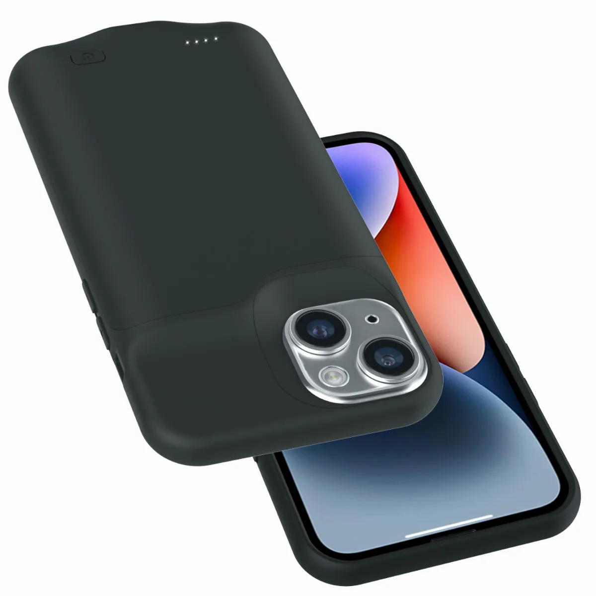 Чехол-зарядка iBattery для iPhone 14 Slan 5000 mAh black — фото 8