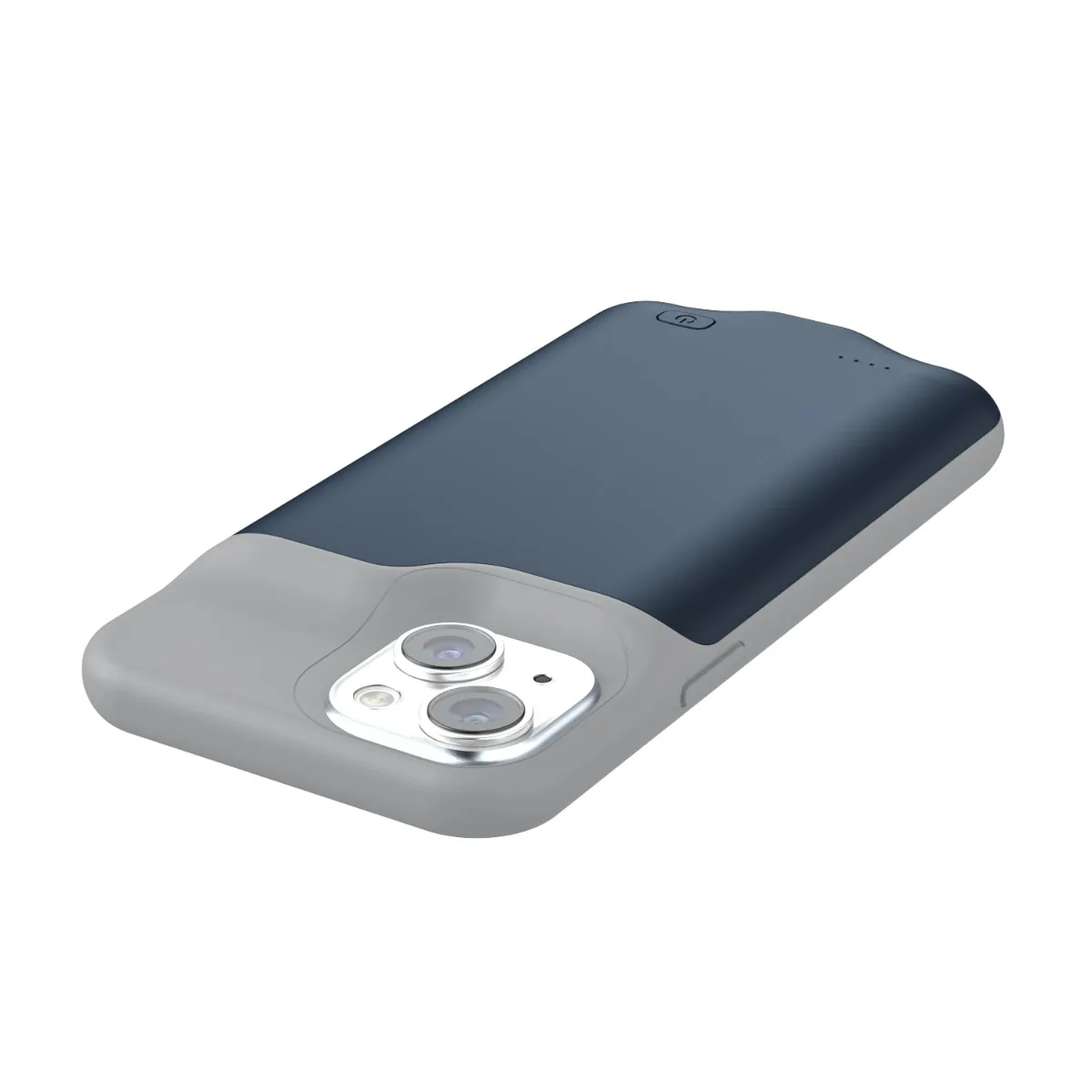 Чехол-зарядка iBattery для iPhone 14 Slan 5000 mAh Blue — фото 11