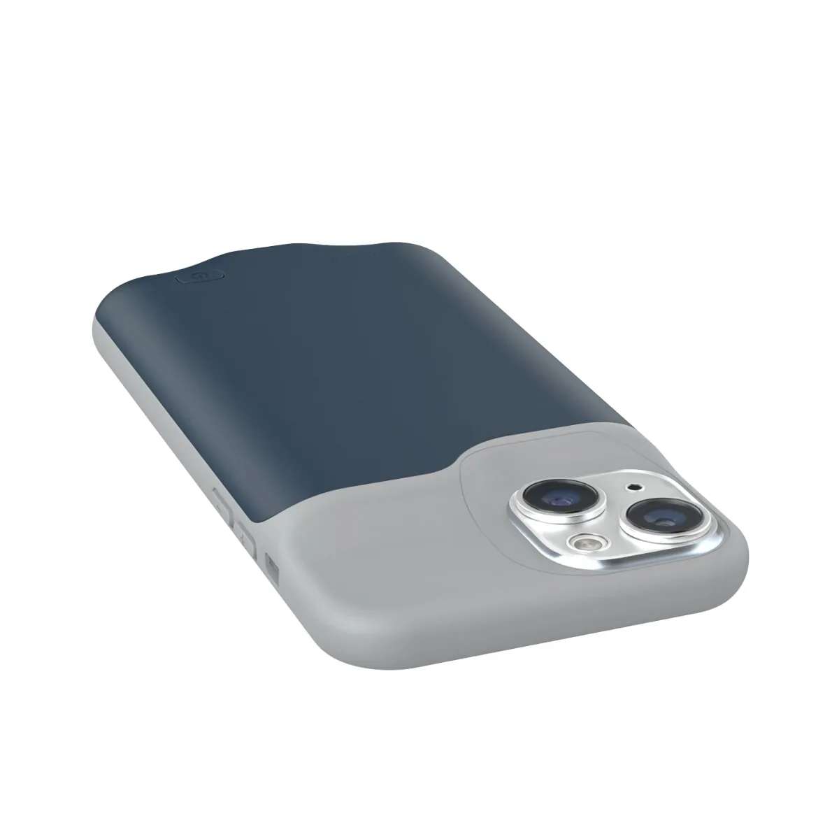 Чехол-зарядка iBattery для iPhone 14 Slan 5000 mAh Blue — фото 13