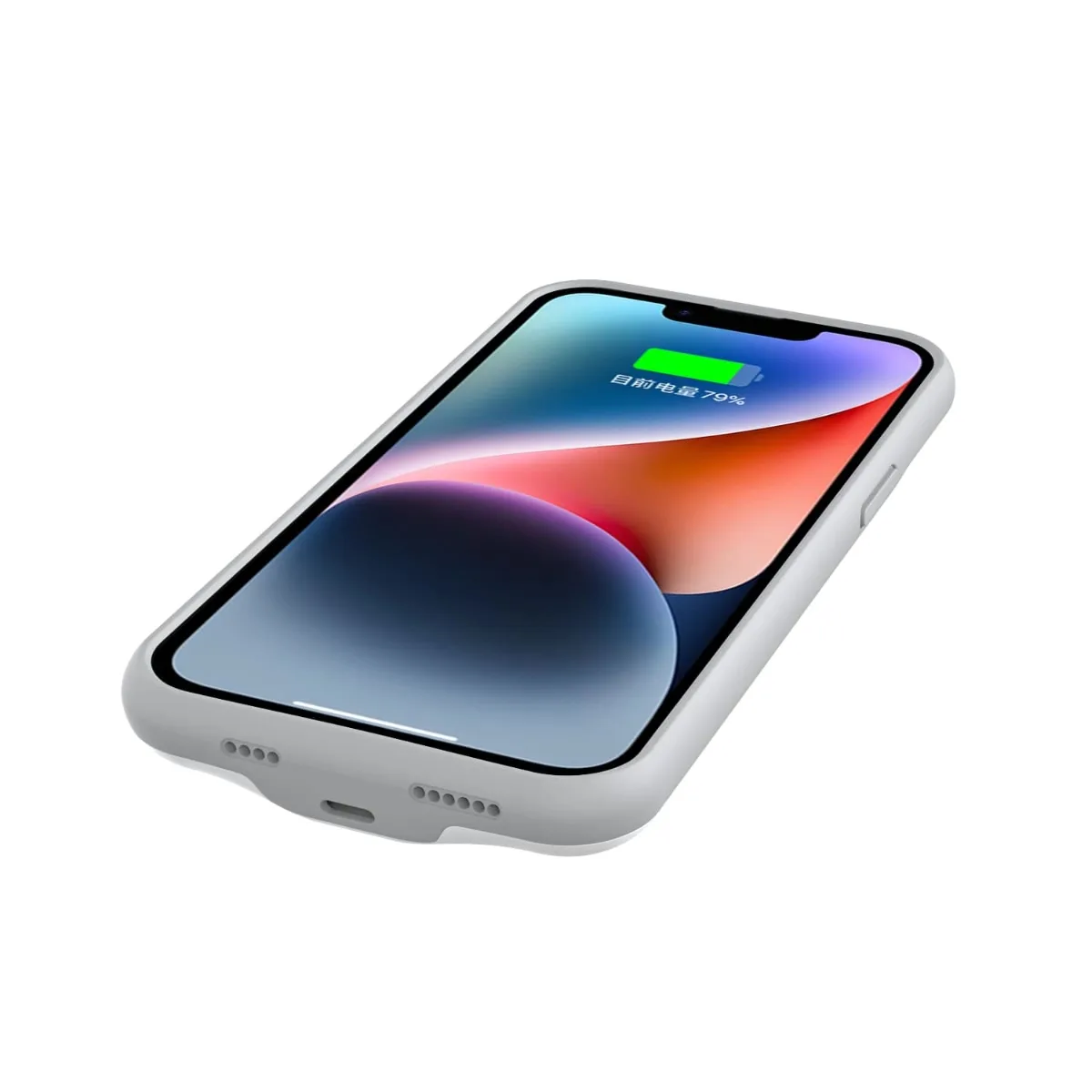 Чехол-зарядка iBattery для iPhone 14 Slan 5000 mAh White — фото 10