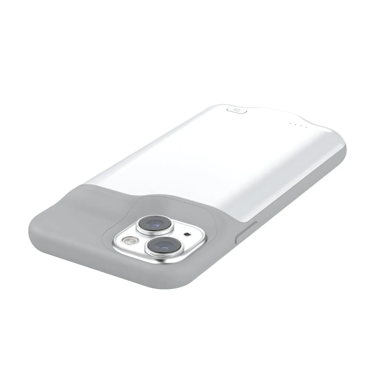 Чехол-зарядка iBattery для iPhone 14 Slan 5000 mAh White — фото 11