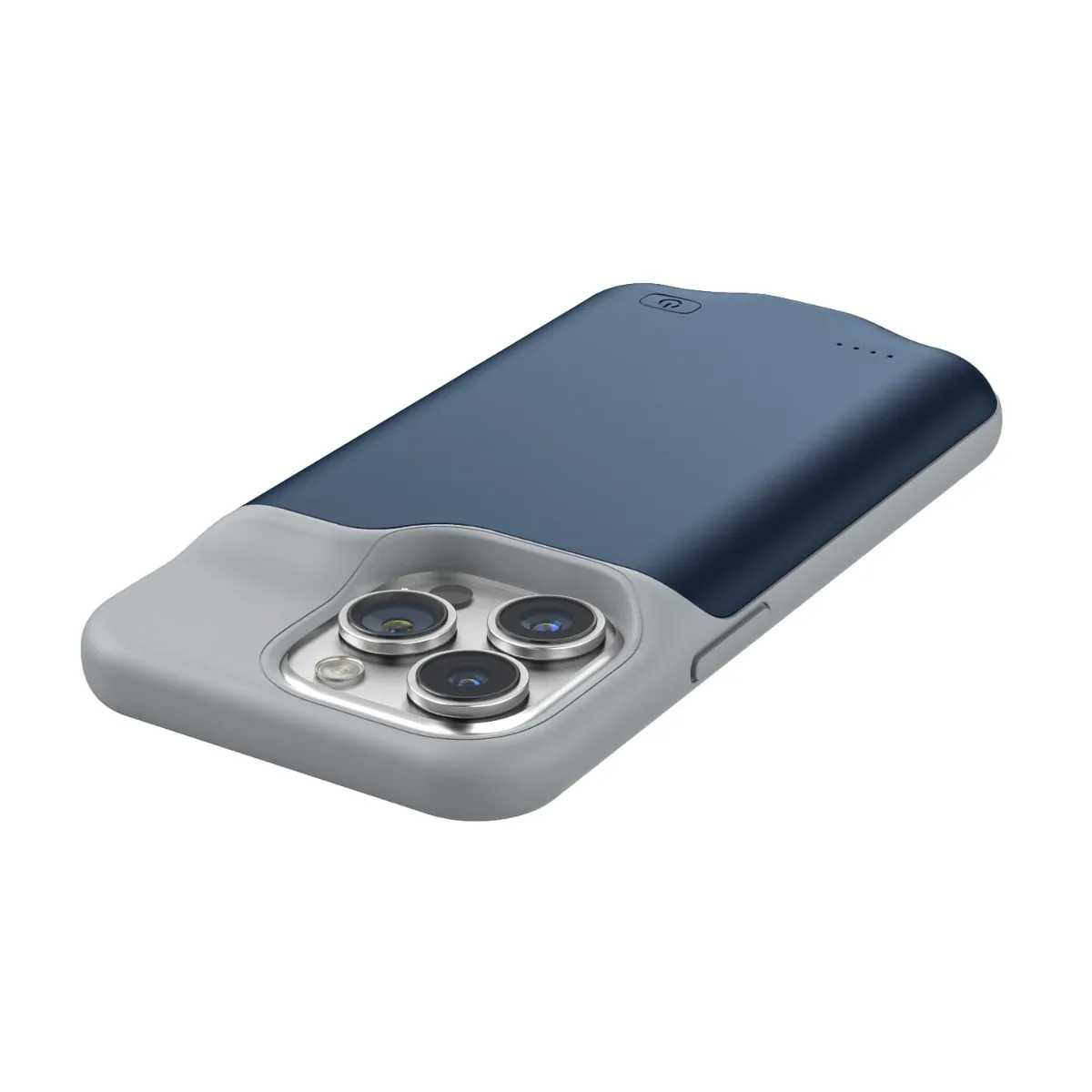 Чехол-зарядка iBattery для iPhone 14 Pro Max Slan 6000 mAh blue — фото 11