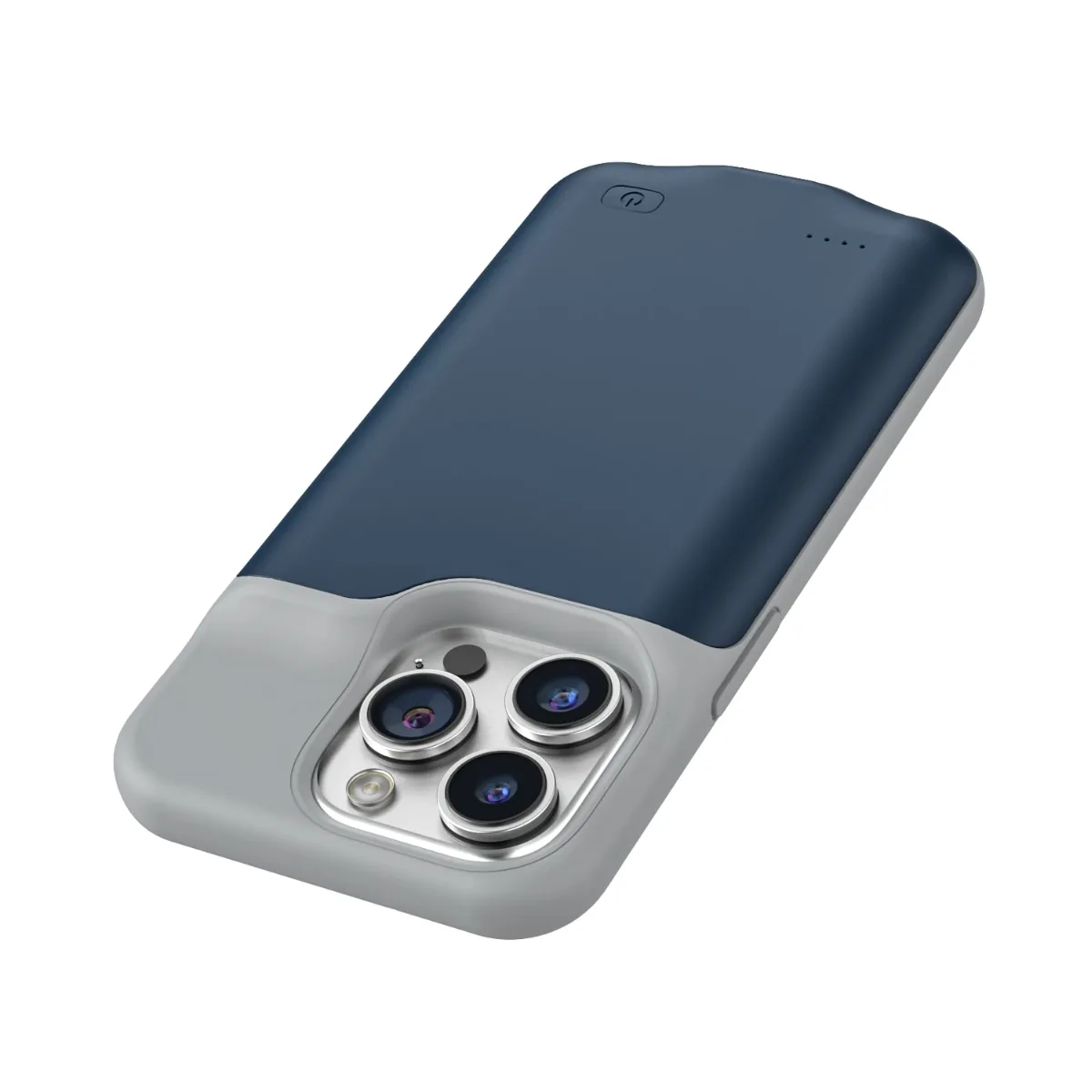 Чехол-зарядка iBattery для iPhone 14 Pro Max Slan 6000 mAh blue — фото 12