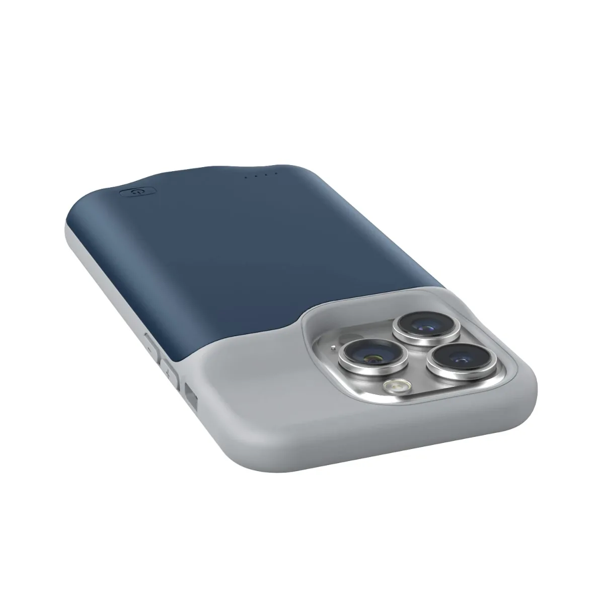 Чехол-зарядка iBattery для iPhone 14 Pro Max Slan 6000 mAh blue — фото 13