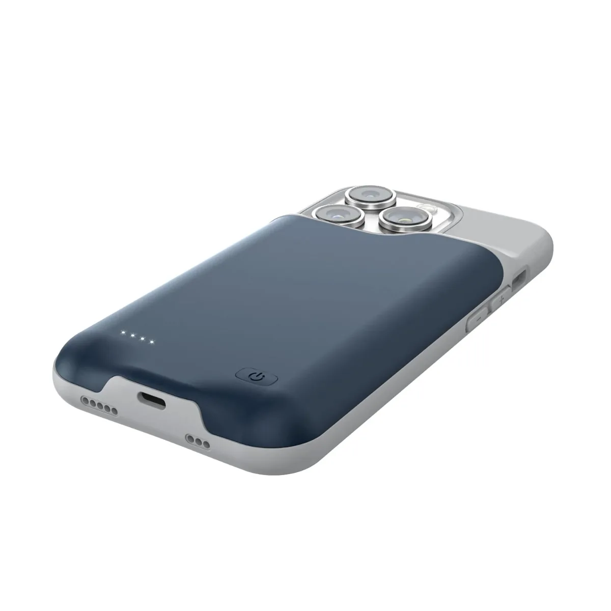 Чехол-зарядка iBattery для iPhone 14 Pro Max Slan 6000 mAh blue — фото 14