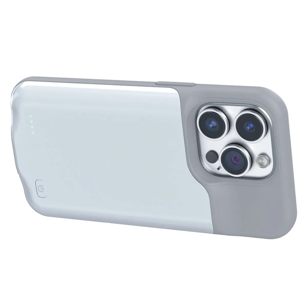 Чехол-зарядка iBattery для iPhone 14 Pro Max Slan 6000 mAh white — фото 9