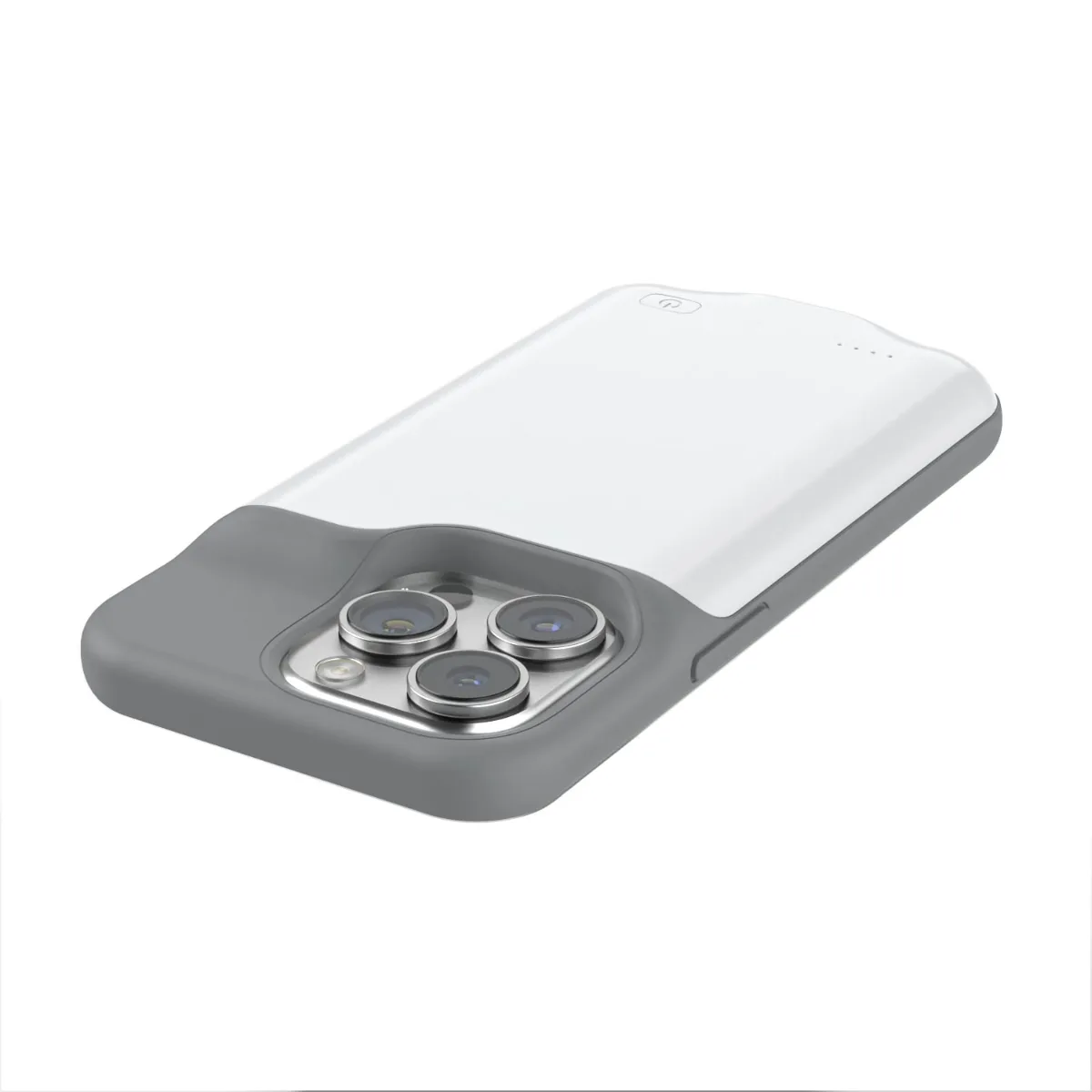 Чехол-зарядка iBattery для iPhone 14 Pro Max Slan 6000 mAh white — фото 11