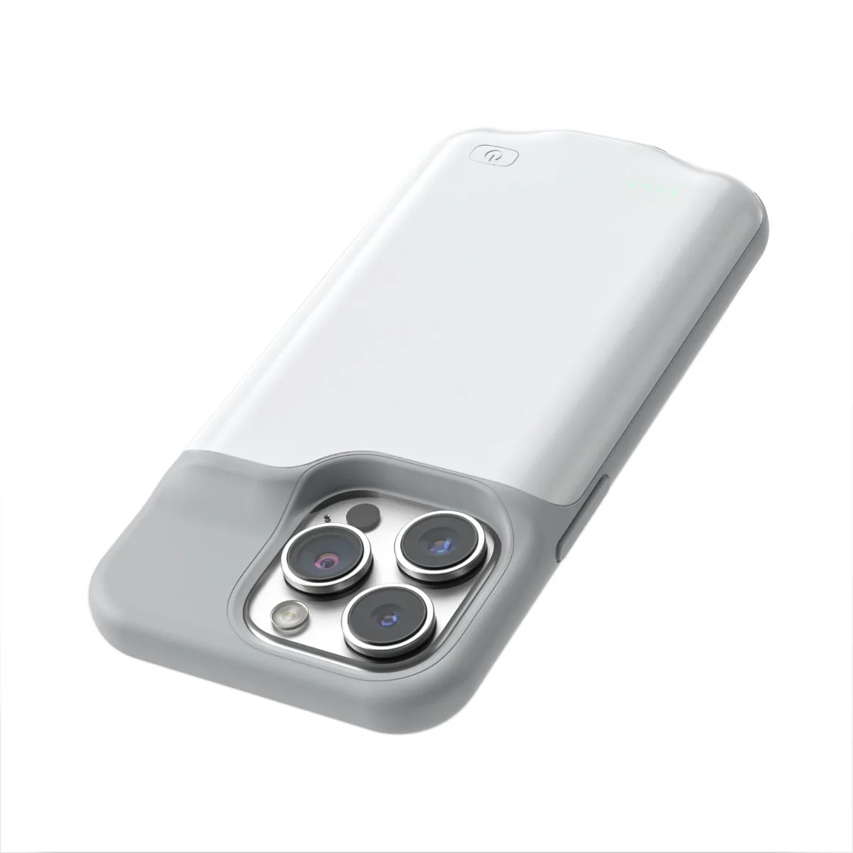 Чехол-зарядка iBattery для iPhone 14 Pro Max Slan 6000 mAh white — фото 12