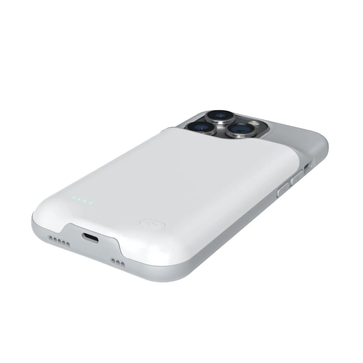 Чехол-зарядка iBattery для iPhone 14 Pro Max Slan 6000 mAh white — фото 14