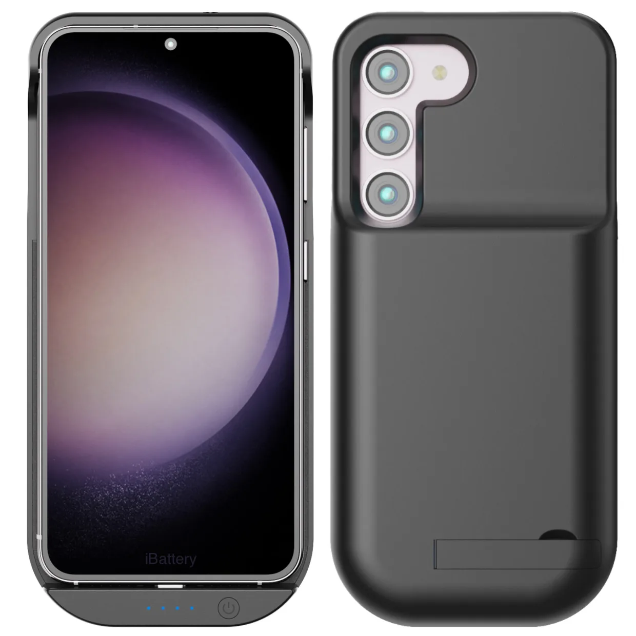 Чохол зарядка Samsung S23 black 5000 mAh iBattery
