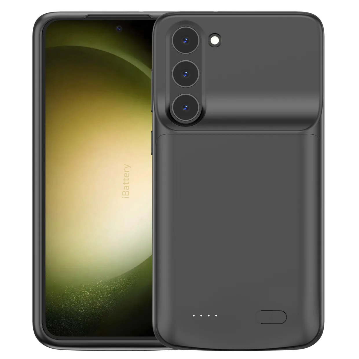 Чехол зарядка для Samsung S23 Plus black 4800 mAh iBattery