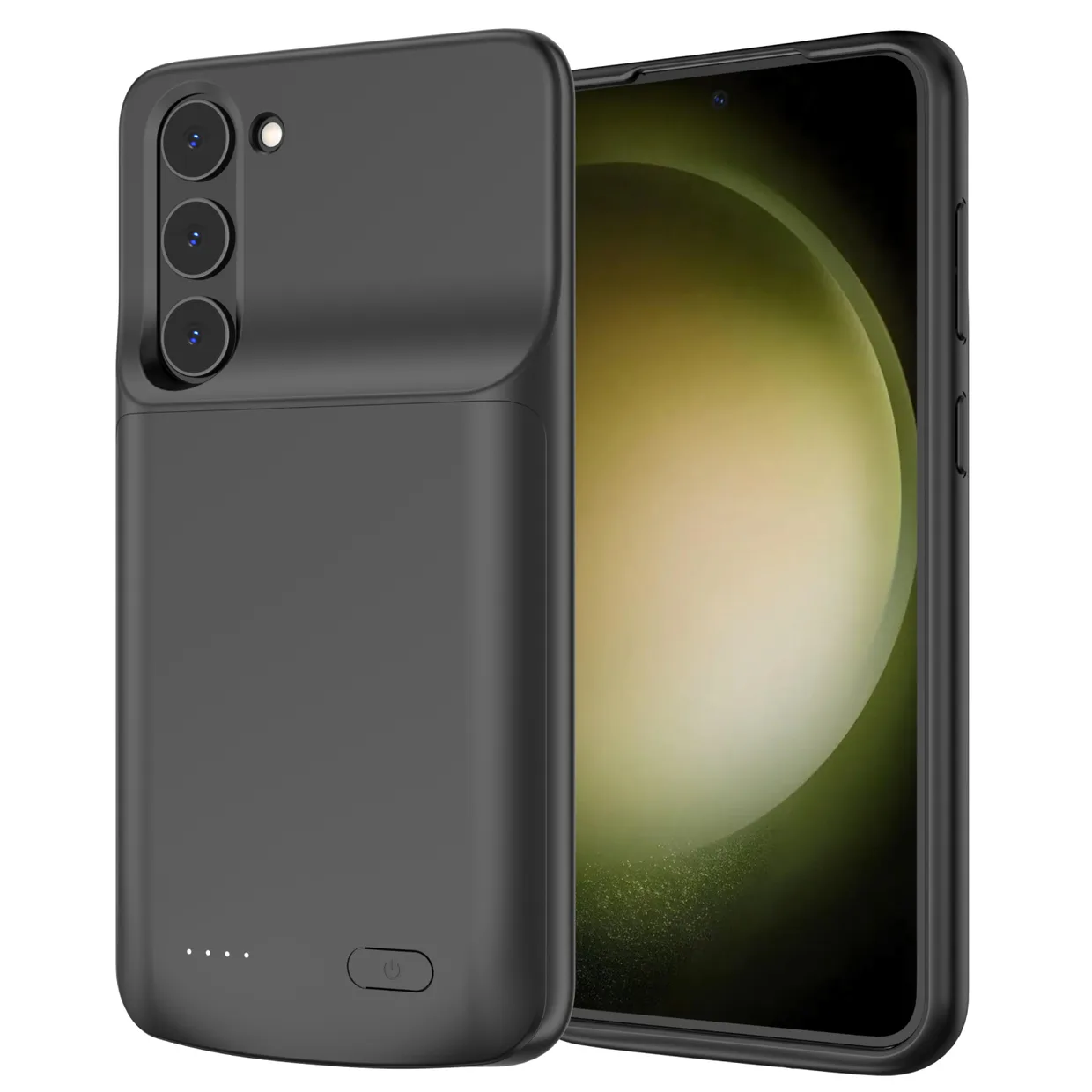 Чехол зарядка для Samsung S23 Plus black 4800 mAh iBattery — фото 2