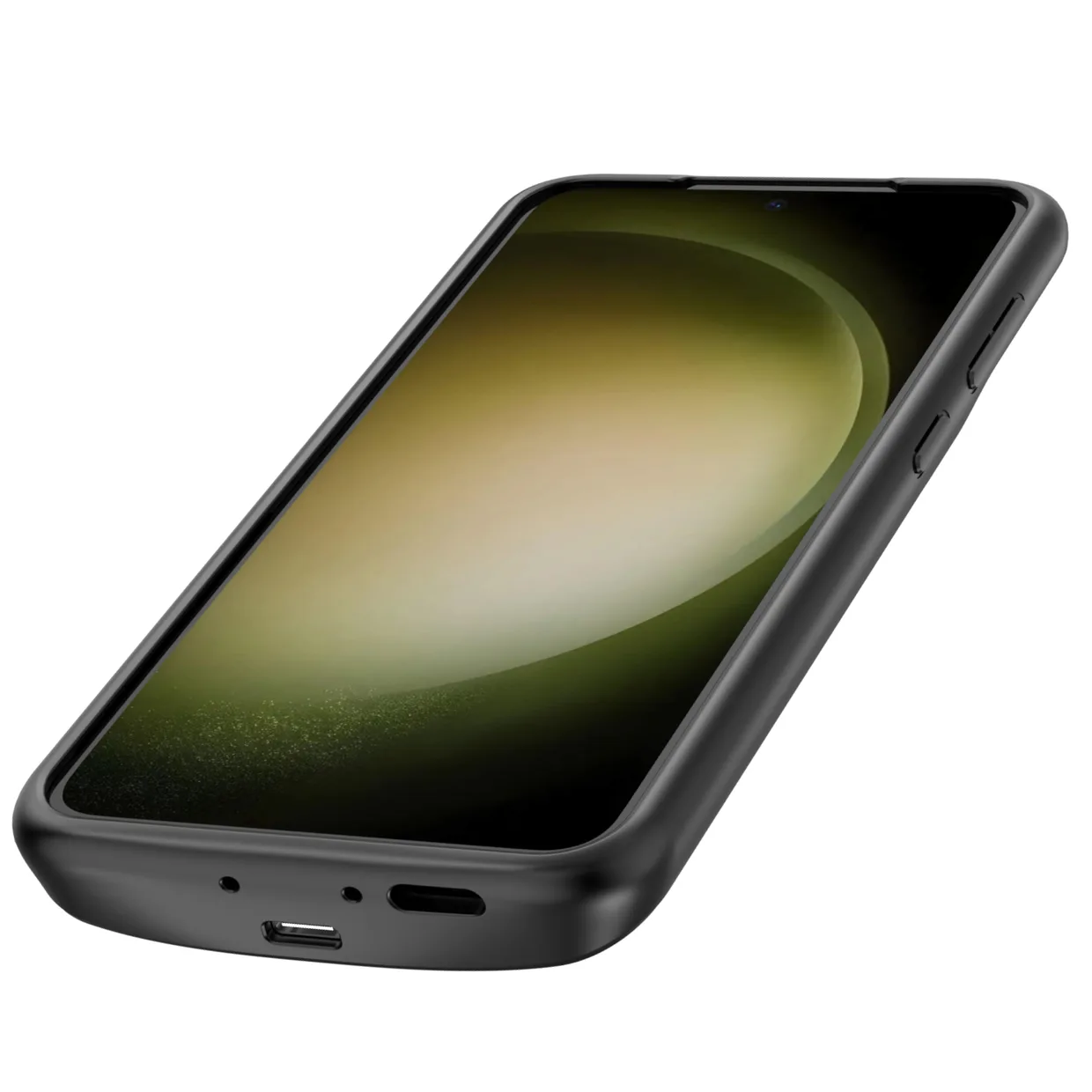 Чехол зарядка для Samsung S23 Plus black 4800 mAh iBattery — фото 5