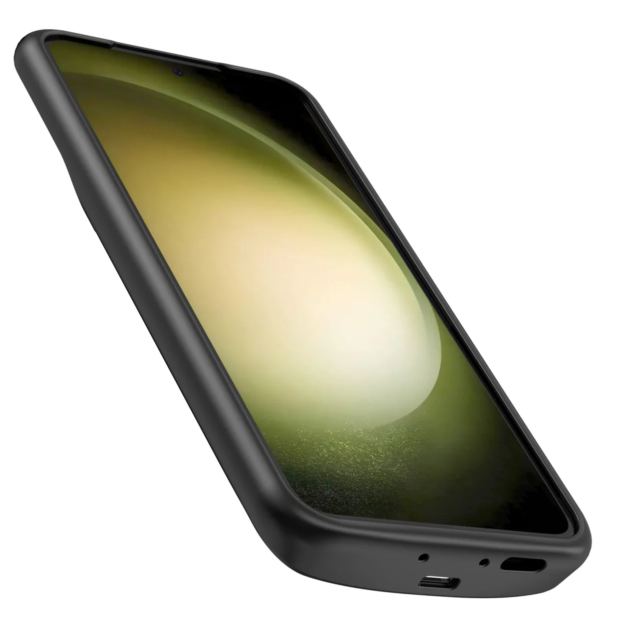 Чехол зарядка для Samsung S23 Plus black 4800 mAh iBattery — фото 9